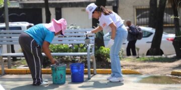 Se realiza jornada de mantenimiento en el Parque Alfonso XIII