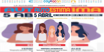 Invitan al taller “Autoestima” en Alcaldía Coyoacán