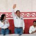 Integrantes de la Organización de Campesinos e Indígenas de México (OCIM) de la región de Xonacatlán, se reunieron con liderazgos de Acción Nacional para respaldar a su candidata a la gubernatura del estado de México, Ale del Moral, por lo que se comprometieron a salir a votar el próximo 4 de junio por el PAN.