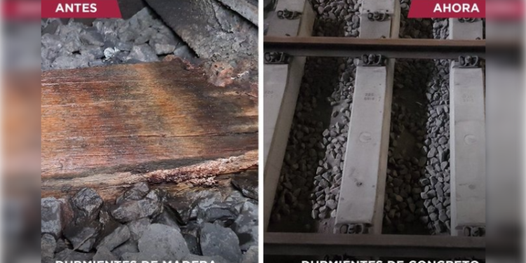 Supervisa Sheinbaum obras de mantenimiento y modernización de L-1