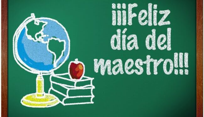 Feliz Día del maestro