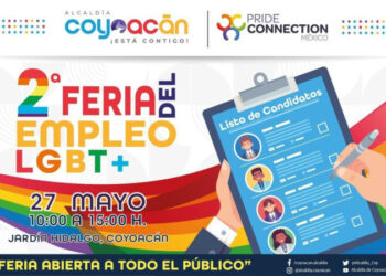 Invitan a la   Segunda Feria del Empleo LGBTQ+ en Coyoacán