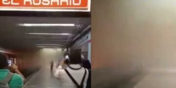 Cortocircuito en la L-6 del Metro provoca suspensión de servicio