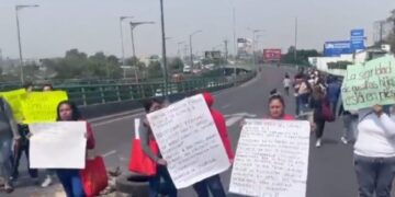 Bloquean padres de familia  Insurgentes Norte para exigir seguridad en kinder