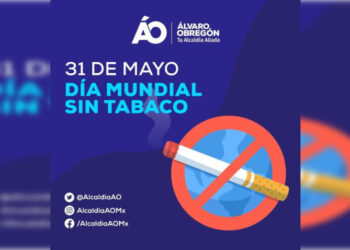Conmemora Alcaldía ÁO el Día Mundial sin Tabaco