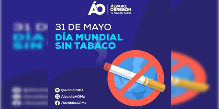 Conmemora Alcaldía ÁO el Día Mundial sin Tabaco