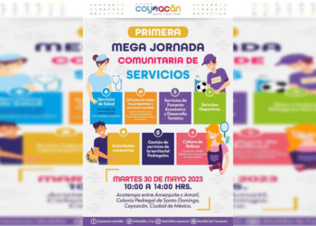 Invitan a  Mega Jornada Comunitaria de Servicios en Coyoacán