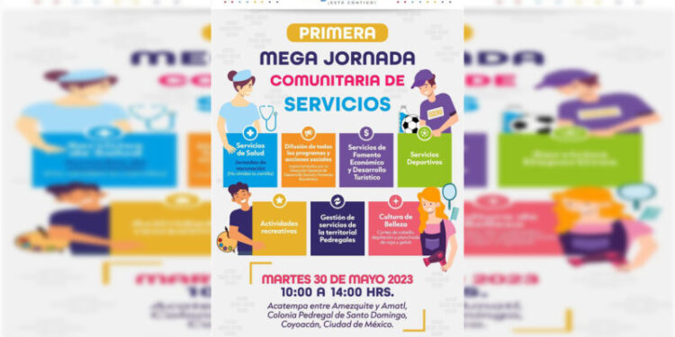 Invitan a Mega Jornada Comunitaria de Servicios en Coyoacán