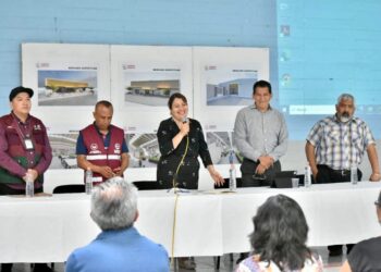 La alcaldesa de Tláhuac, Berenice Hernández Calderón se comprometió a trabajar a marchas forzadas para entregar en tiempo y forma el mercado.