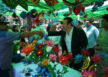 Al inaugurar la Feria Ambiental 2023 en La Magdalena Contreras, el Alcalde Luis Gerardo “El Güero” Quijano, resaltó la importancia del trabajo en conjunto que realiza la administración pública, la sociedad civil y el sector empresarial en la promoción de la sustentabilidad ambiental