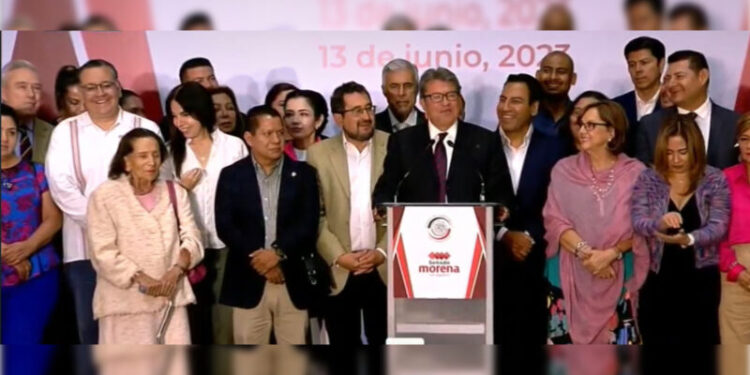Eligen a Eduardo Ramírez como nuevo líder de Morena en el Senado