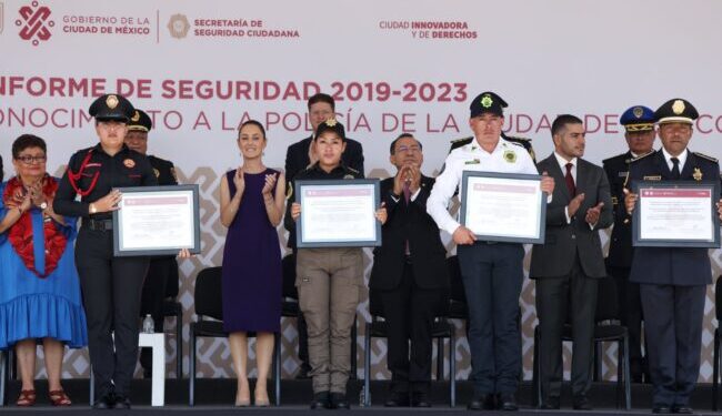 Presume Sheinbaum reducción del 58% en delitos de alto impacto