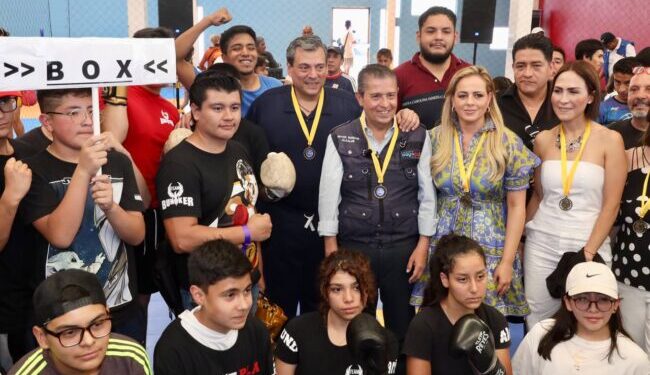 Reinauguran Gimnasio con homenaje a José Sulaimán en el Deportivo ‘Mujica’