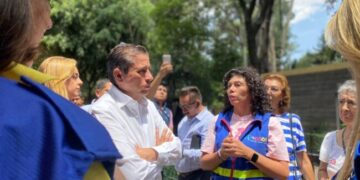 Visita Giovani Gutiérrez la Casa del Adulto Mayor Prado Churubusco