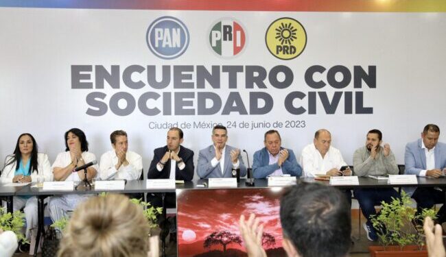 Aprueba oposición método para elegir al candidato a la Presidencia 2024