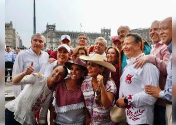 Retiran gobernadores de Morena tuits  de  apoyo a Sheinbaum