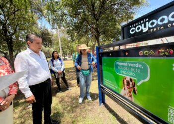 Instala Alcaldía Coyoacán biodigestor orgánico para mascotas