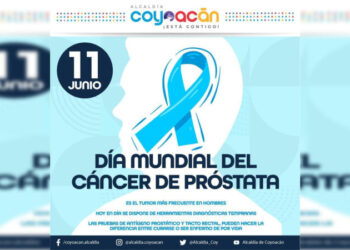 Conmemoran el  Día Mundial del Cáncer de Próstata en Coyoacán