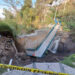 Colapsó el Puente del parque de Las Aves en ÁO