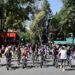 Inauguran con éxito Paseo Ciclista en Coyoacán
