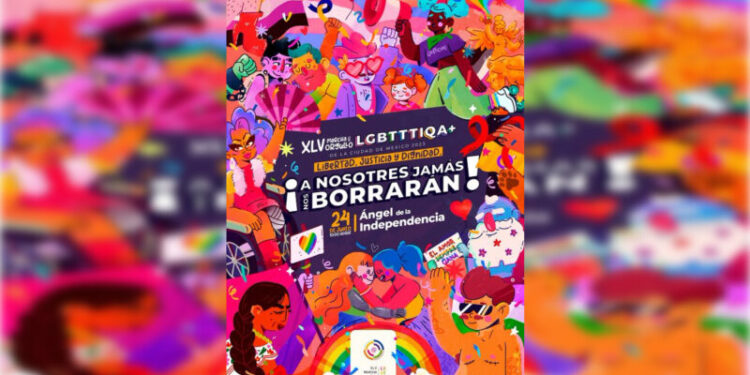 Despliega SSC a dos mil 300 elementos en Marcha LGBT