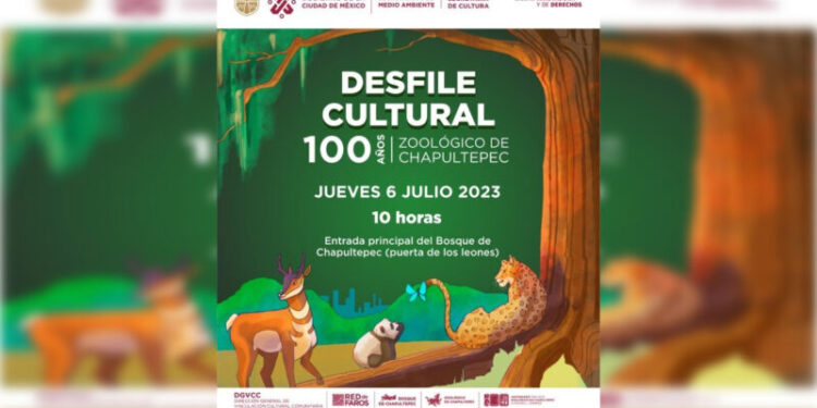 Anuncian desfile cultural por el centenario del Zoológico de Chapultepec