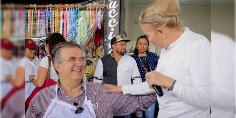 “Yo soy la corcholata a vencer”: Ebrard