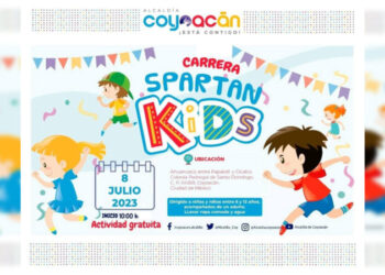 Invita Coyoacán a la carrera infantil “ Spartan Kids” 