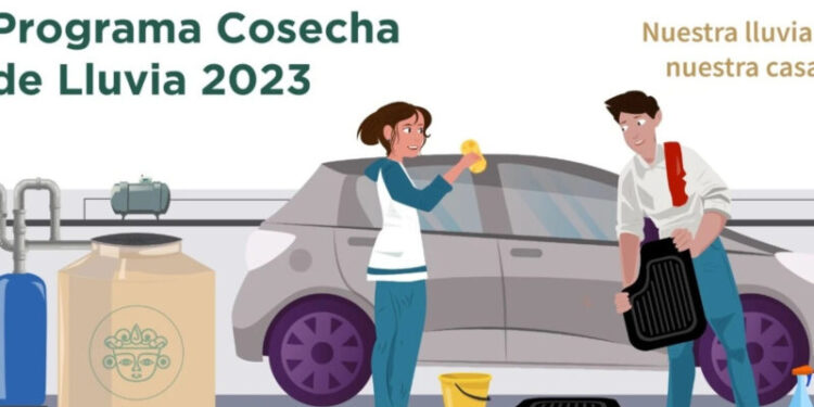 Anuncia GCDMX programa de cosecha de lluvia 2023