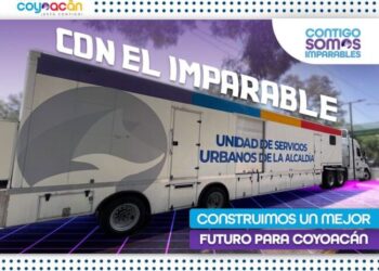 Continúa el recorrido de «El Imparable» en Coyoacán