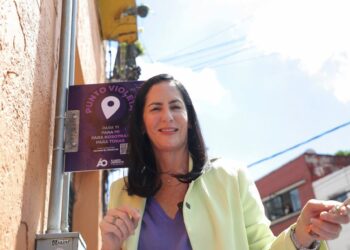 Aumenta a 156 el número de 'Puntos Violeta' para protección de niñas y mujeres en ÁO: Lía Limón