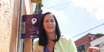 Aumenta a 156 el número de 'Puntos Violeta' para protección de niñas y mujeres en ÁO: Lía Limón