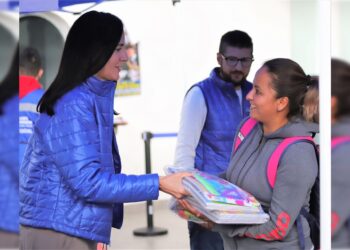 La alcaldesa Lía Limón invitó a las madres y padres de familia a asistir a la Feria de Regreso a Clases que se llevará a cabo del 20 al 22 de agosto en el Salón de Usos Múltiples de la alcaldía ubicado en calle 10 s/n colonia Tolteca.