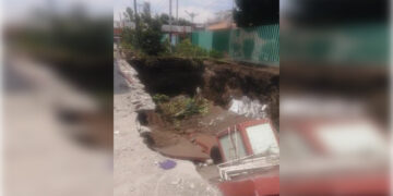 Socavón provoca derrumbe en el Deportivo Gertrudis Sánchez en GAM