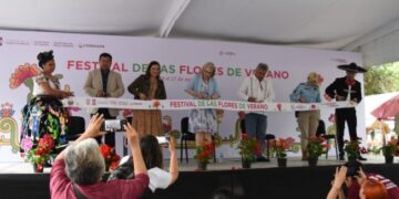 Inaugura GCDMX Festival de las Flores de Verano 2023