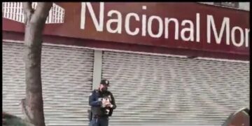 Reportan intento de robo en Nacional Monte de Piedad