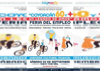 Invitan al Festival del Adulto Mayor en Alcaldía Coyoacán