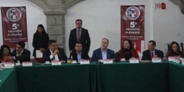 Realizan diputados de PRI Quinta Reunión Plenaria