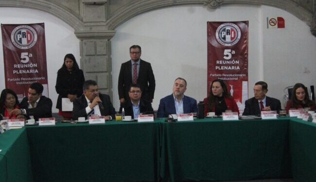 Realizan diputados de PRI Quinta Reunión Plenaria