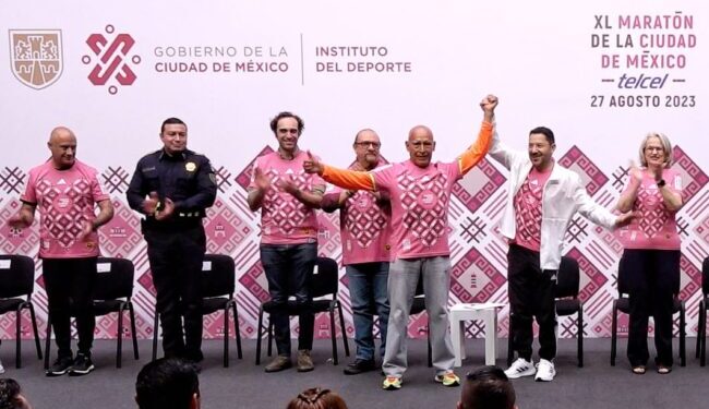 Presentan la 40° edición del Maratón de la CDMX