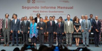 Presenta Batres segundo informe mensual de actividades