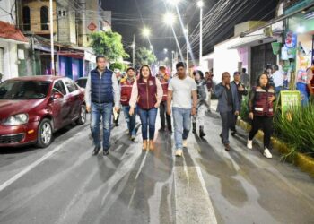 Con estrategia Tláhuac Brilla, alcaldesa supervisa nuevo Sendero Seguro