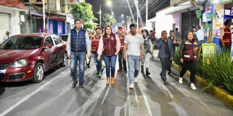 Con estrategia Tláhuac Brilla, alcaldesa supervisa nuevo Sendero Seguro