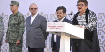 La titular de la Fiscalía General de Justicia de la Ciudad de México, Ernestina Godoy, aseguró este jueves que en la capital del país no existe una crisis de personas desaparecidas. FOTO: FGJCDMX