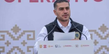 El secretario de Seguridad Ciudadana, Omar García Harfuch ya debería tener su renuncia redactada lista para presentarla al jefe de Gobierno de inmediato y así de tiempo completo trabajar en sus intenciones manifiestas de competir por la candidatura de Morena a la Jefatura de Gobierno de la Ciudad de México. FOTO: Archivo SSC.