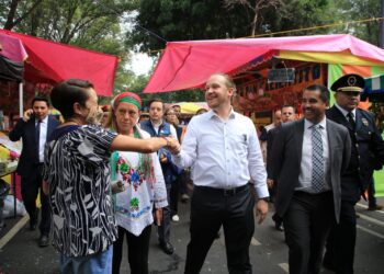 Alcalde de la Benito Juárez y aspirante del Frente por la Ciudad de México a la candidatura para la Jefatura de Gobierno de la capital, Santiago Taboada aseguró que le ganará al candidato que “le pongan de Morena” la elección por la Jefatura de Gobierno de la Ciudad de México en 2024. FOTO: ESPECIAL