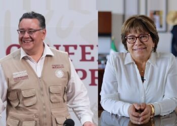 En la encuesta aparecen muy competitivos el senador y ex coordinador presidencial de Programas de Bienestar del Gobierno Federal del 2018 al 2021, Gabriel García Hernández, pero también la perredista Dione Anguiano quien fue la última delegada en esa Demarcación. FOTO: X / Martha Ávila / Gabriel García