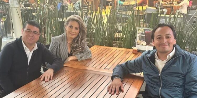 Como un valde de agua debió haberle caído al alcalde de Cuajimalpa, el priísta Adrián Rubalcava –al parecer el destinatario–, el acuerdo de los tres partidos que conforman el Frente Amplio por México (PAN, PRI y PRD), de que se van a ajustar a los tiempos legales marcados por el IECM. FOTO: X / Nora Arias, presidenta PRD CDMX