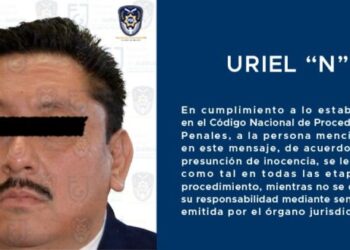 Otorga juez a FGJCDMX  prisión preventiva a Uriel “N”