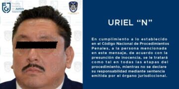 Otorga juez a FGJCDMX  prisión preventiva a Uriel “N”